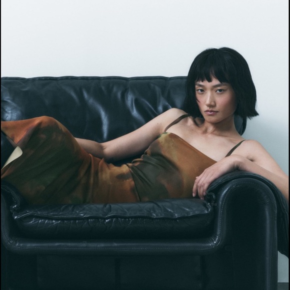 PRINTED KNIT DRESS - Picture 12 of 16